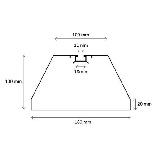 BP-250-M10<br> - Rubber base 25 cm - photo 3
