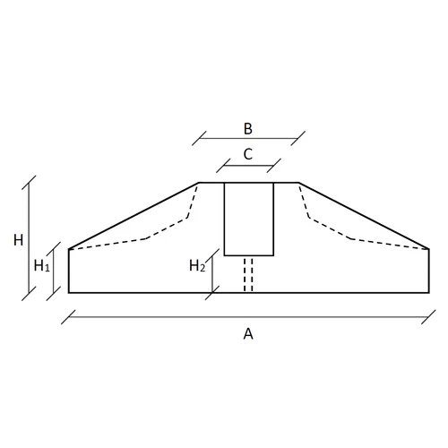 BP-3636-P41<br> - Big Foot rubber base 36x36 cm - photo 3